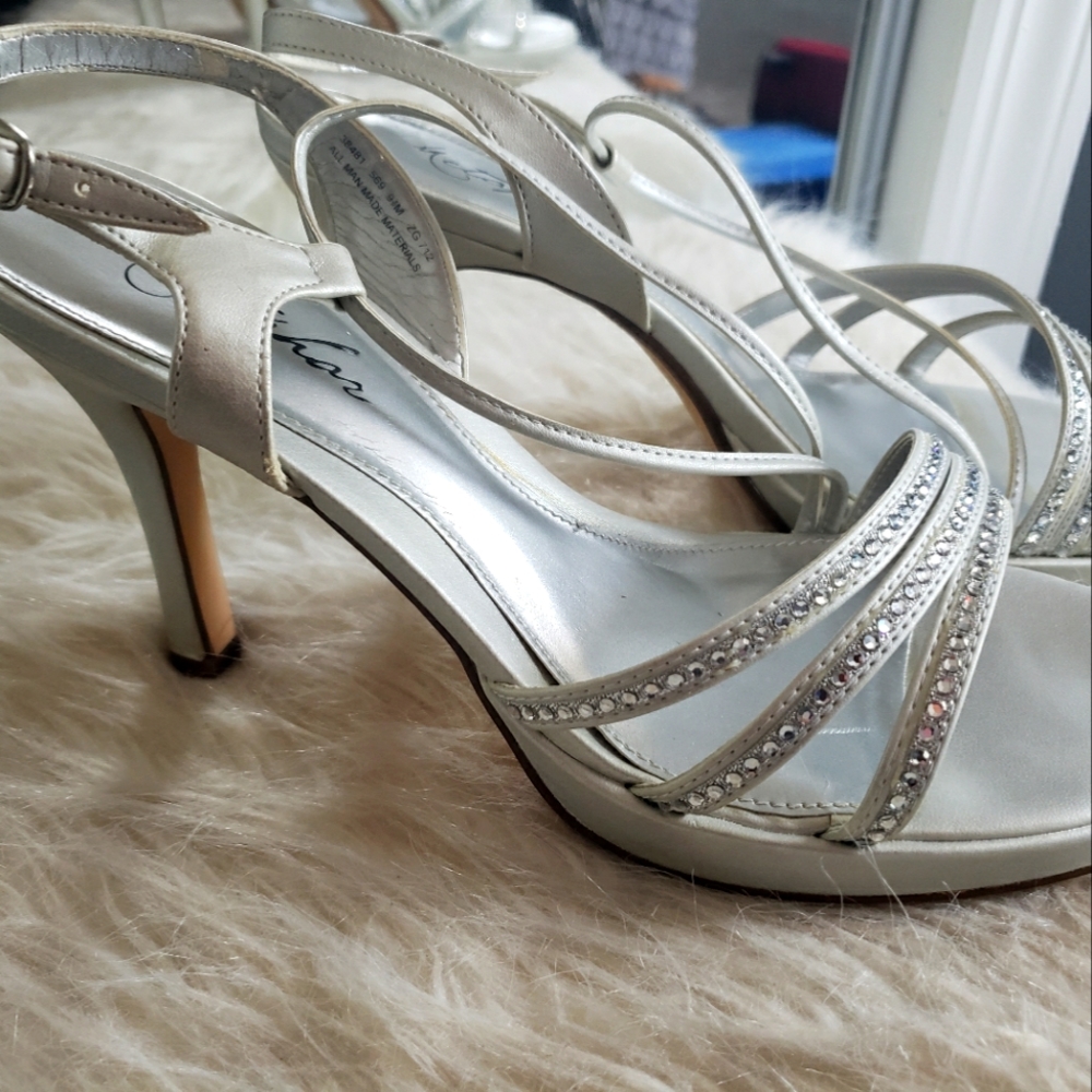 Silver Dressy Shoes